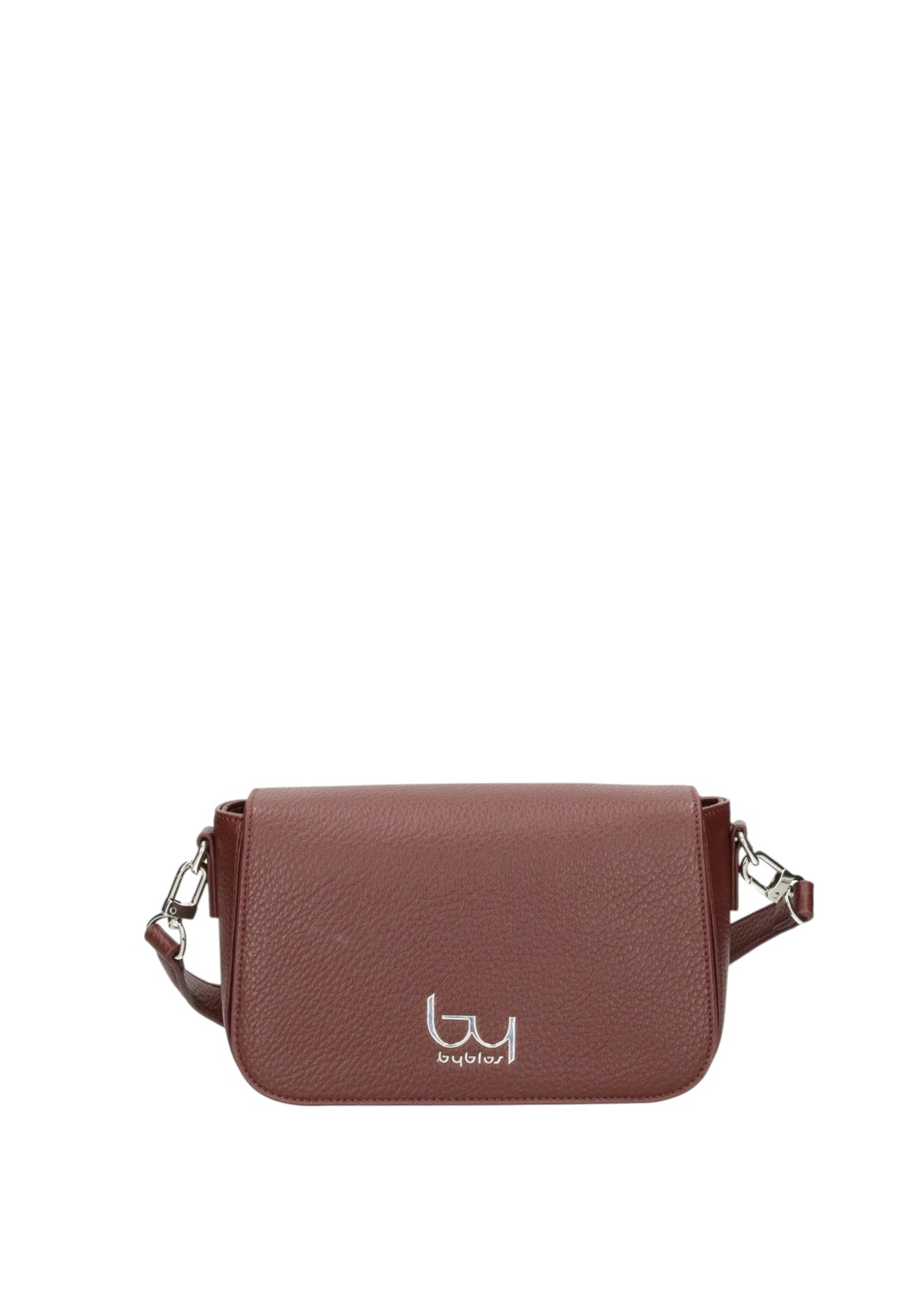 Borsa a Tracolla Donna Ecopelle Byblos Chestnut