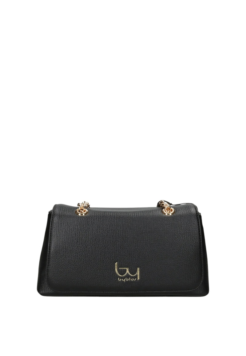 Borsa a Tracolla in Tessuto Scamosciato Byblos Black