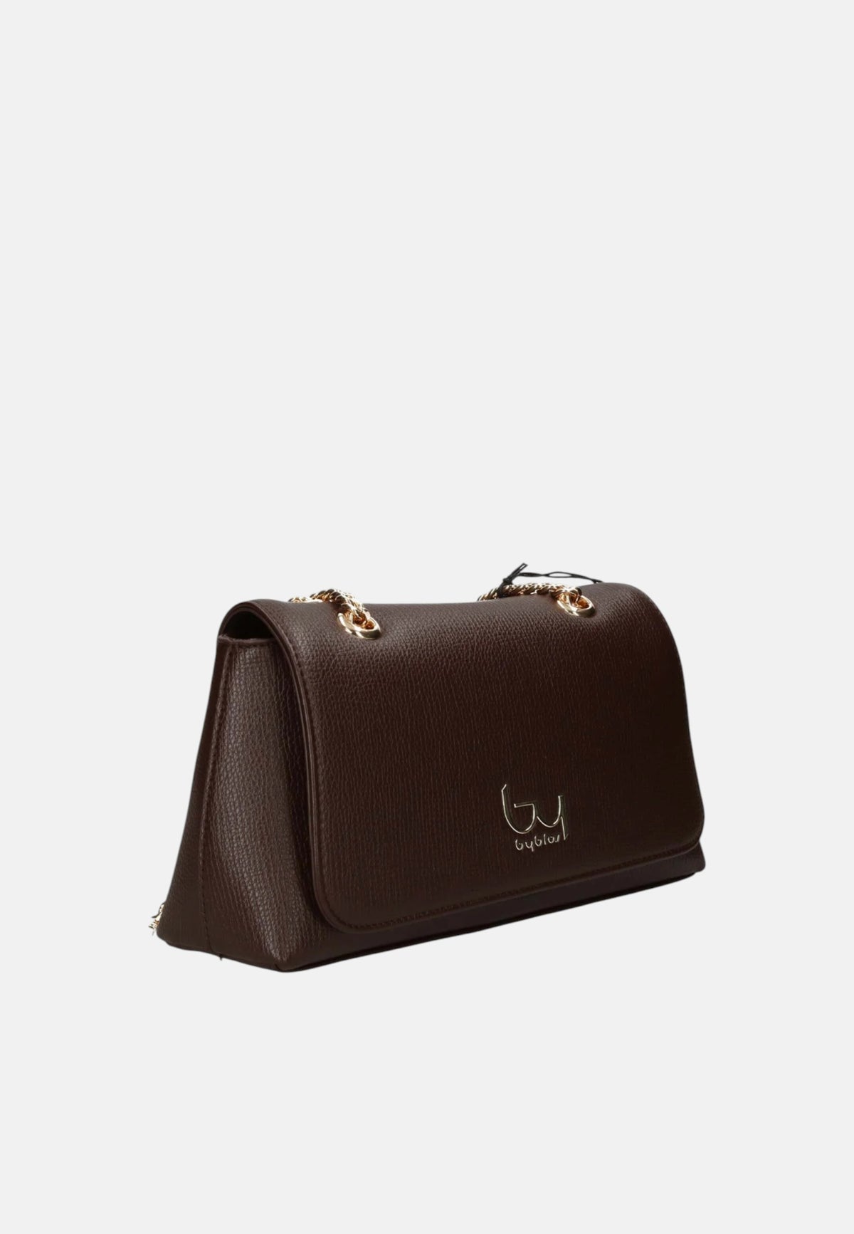Borsa a Tracolla in Tessuto Scamosciato Byblos Chocolate