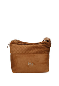 Borsa a Tracolla da donna Iconique Byblos Camel