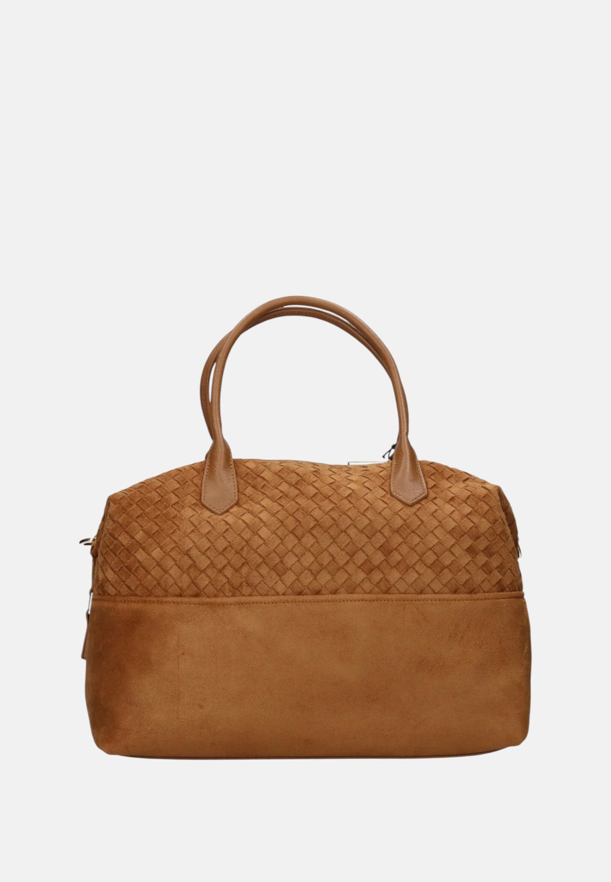 Borsa a Tracolla in Tessuto Scamosciato Byblos Camel