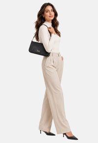 Borsa a Tracolla da Donna Ecopelle Byblos Black