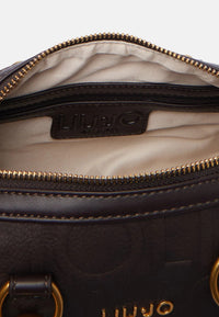 Borsa a Tracolla in Tessuto Scamosciato Byblos Anthracite
