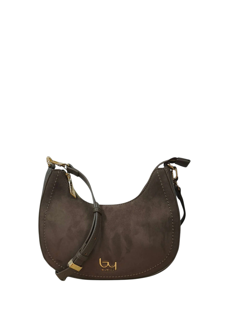 Borsa a Tracolla Donna Ecopelle Byblos Taupe