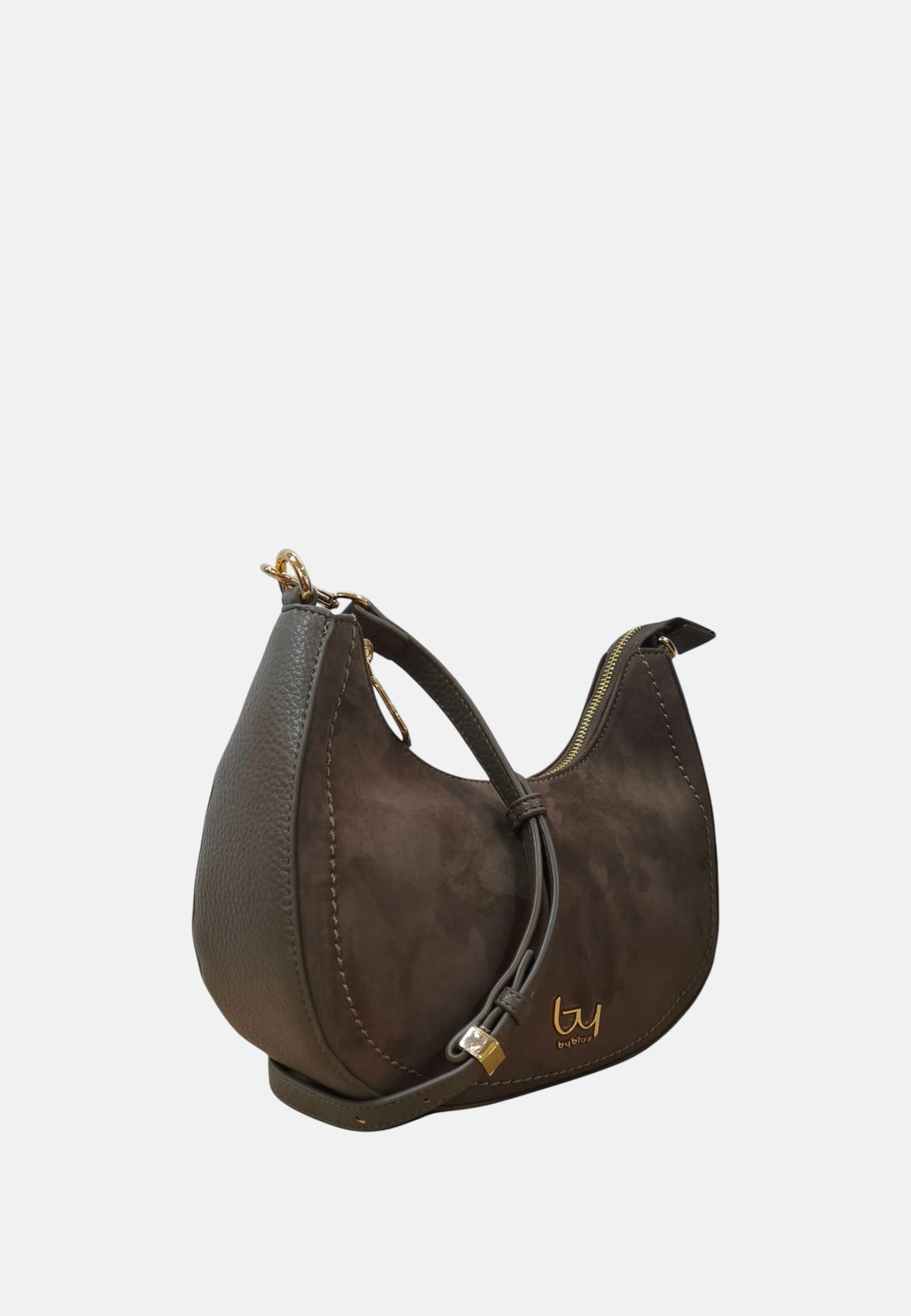 Borsa a Tracolla Donna Ecopelle Byblos Taupe