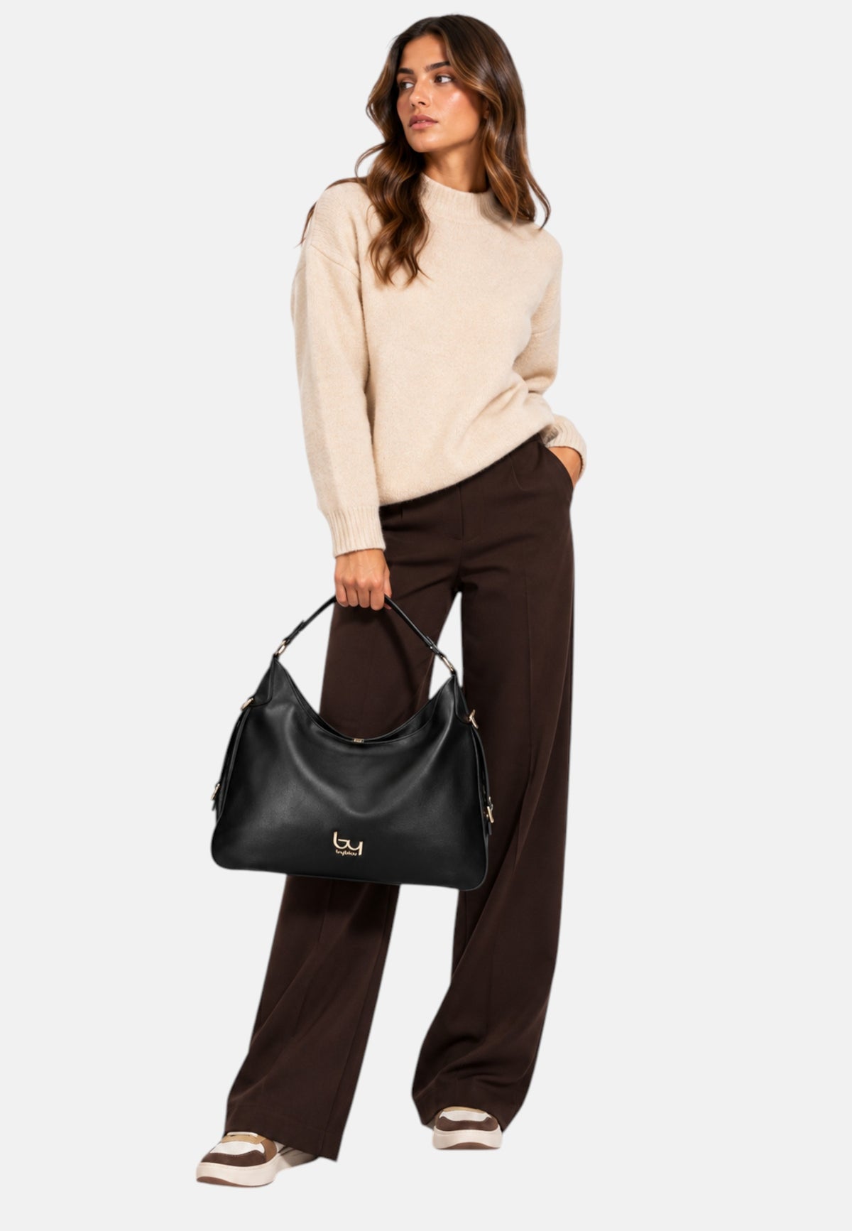 Borsa a Spalla da donna Byblos Black