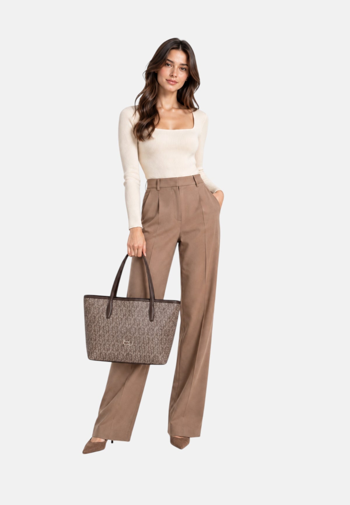 Borsa Shopping da donna Byblos Chocolate