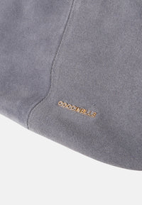 Coccinelle Borsa da donna in pelle scamosciata con logo in rilievo. Stove