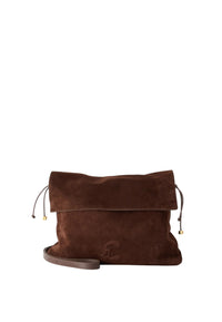 Coccinelle Borsa da donna a tracolla con logo. Brunette