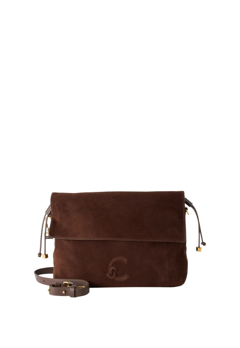 Coccinelle Lidia borsa a spalla piccola. Brunette