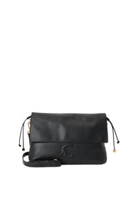Coccinelle Borsa Lidia Small Berry da donna a tracolla con logo. Noir