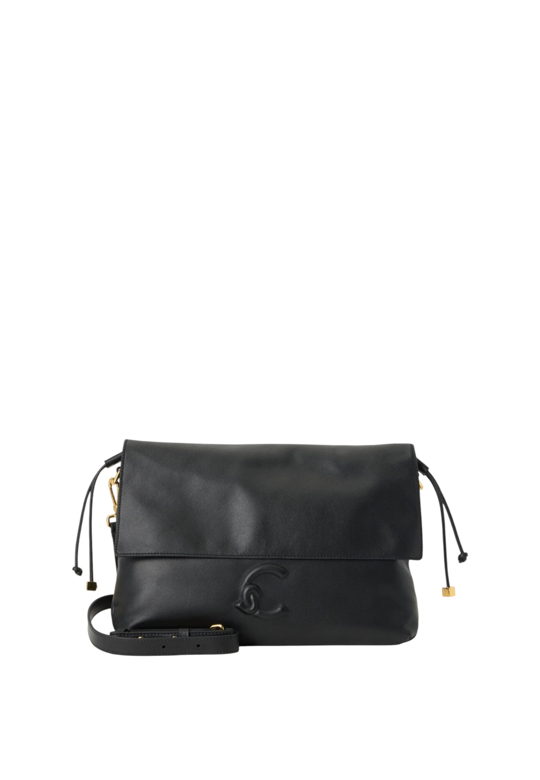 Coccinelle Borsa Lidia Small Berry da donna a tracolla con logo. Noir
