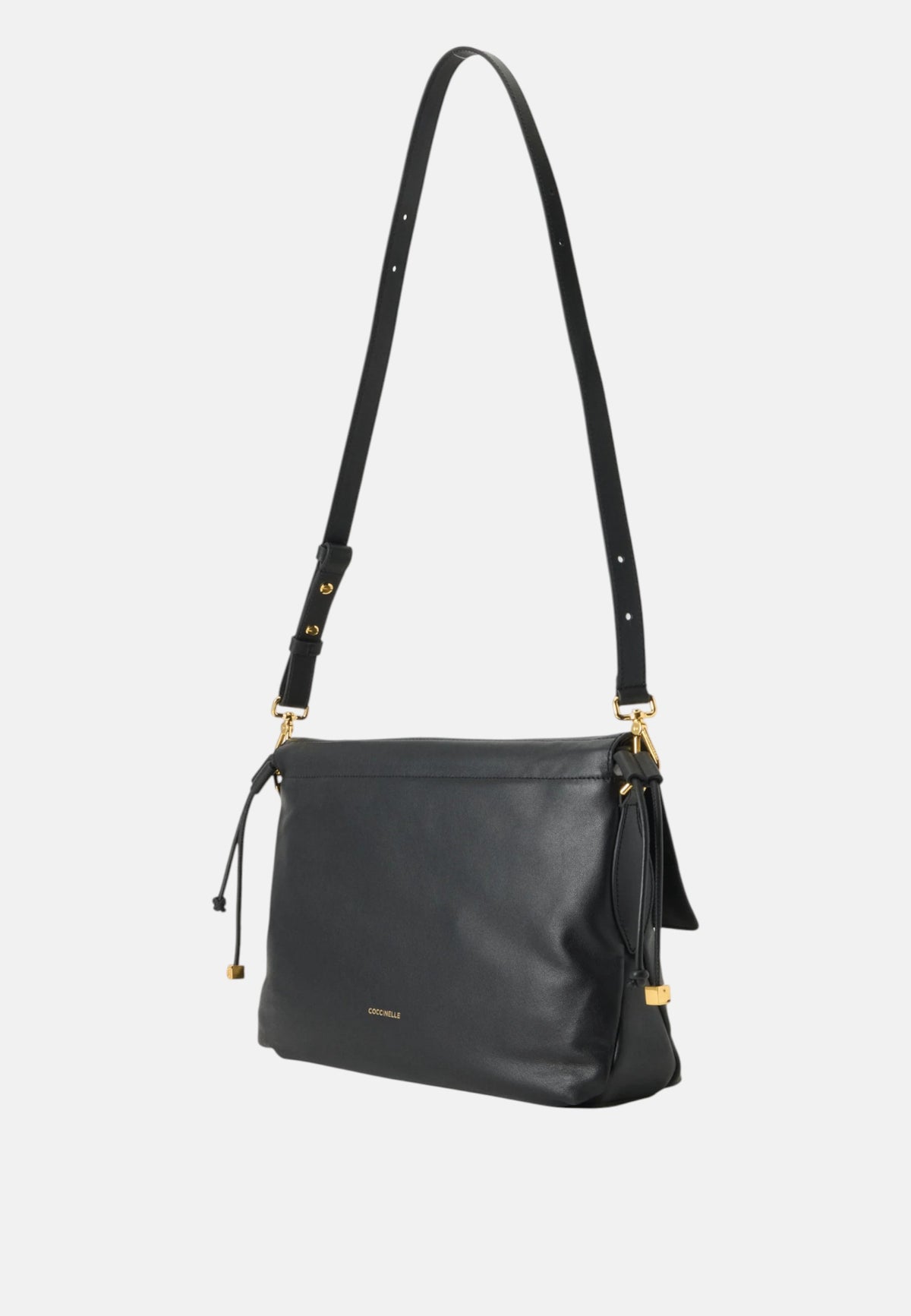 Coccinelle Borsa Lidia Small Berry da donna a tracolla con logo. Noir