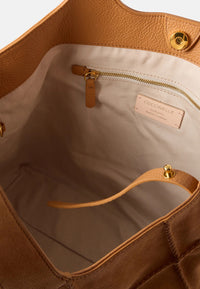 Borsa a spalla da donna in Pelle scamosciata Coccinelle Robin