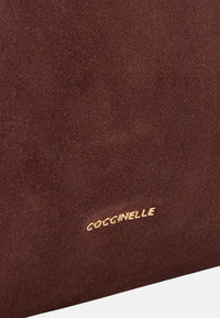 Borsa a spalla da donna in Pelle scamosciata Coccinelle Berry