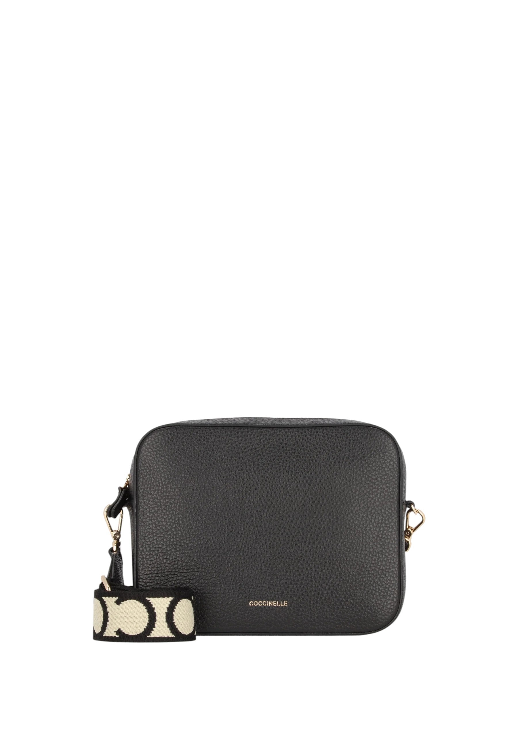Borsa Donna a Tracolla COCCINELLE Linea Tebe Noir