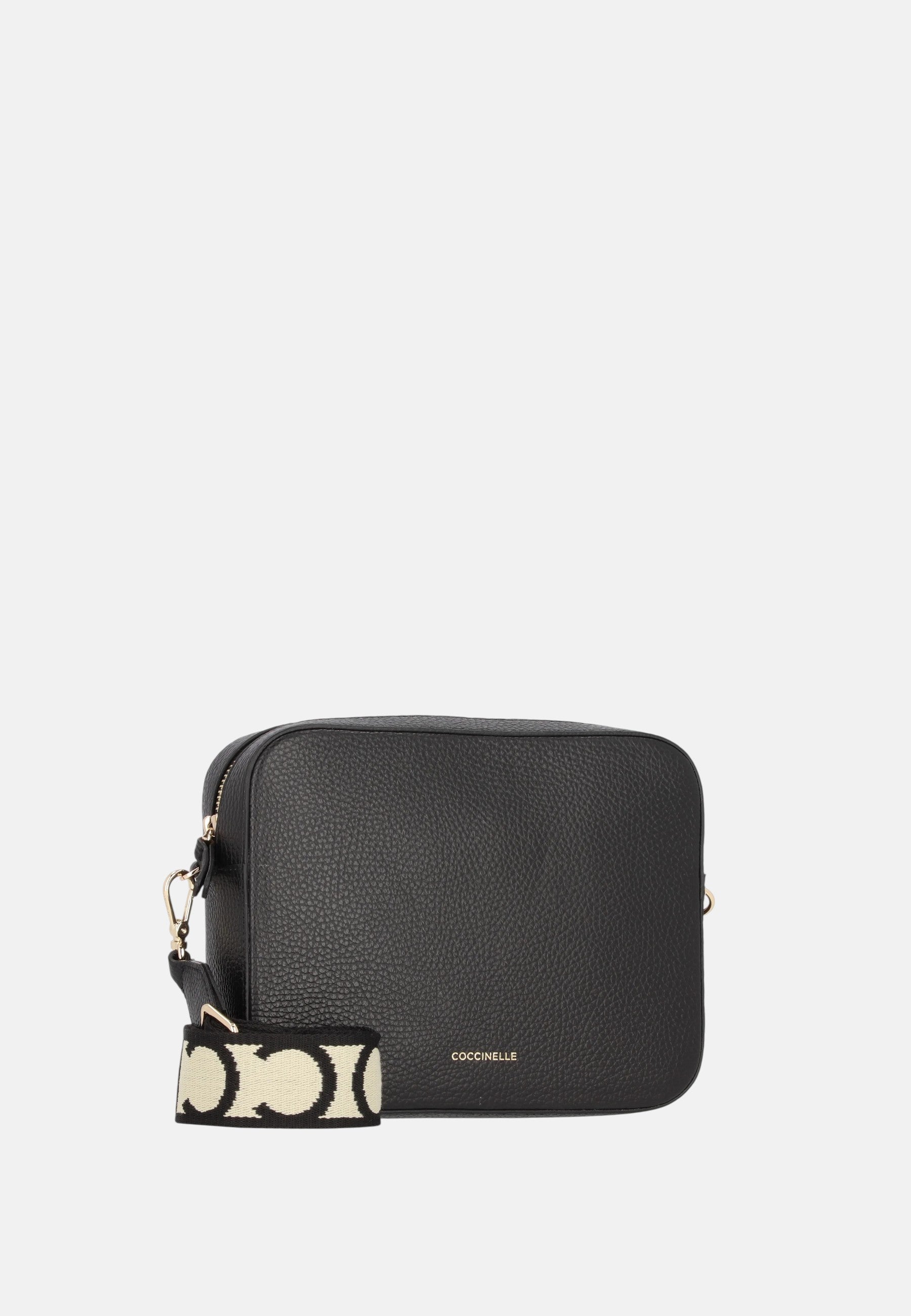 Borsa Donna a Tracolla COCCINELLE Linea Tebe Noir