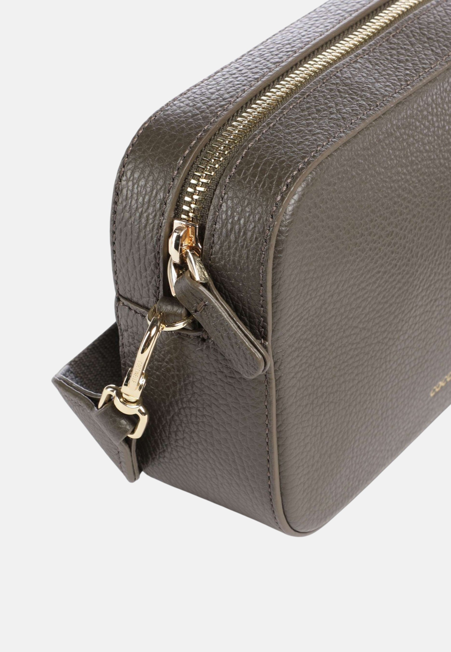 Borsa Donna a Tracolla COCCINELLE Linea Tebe Fango