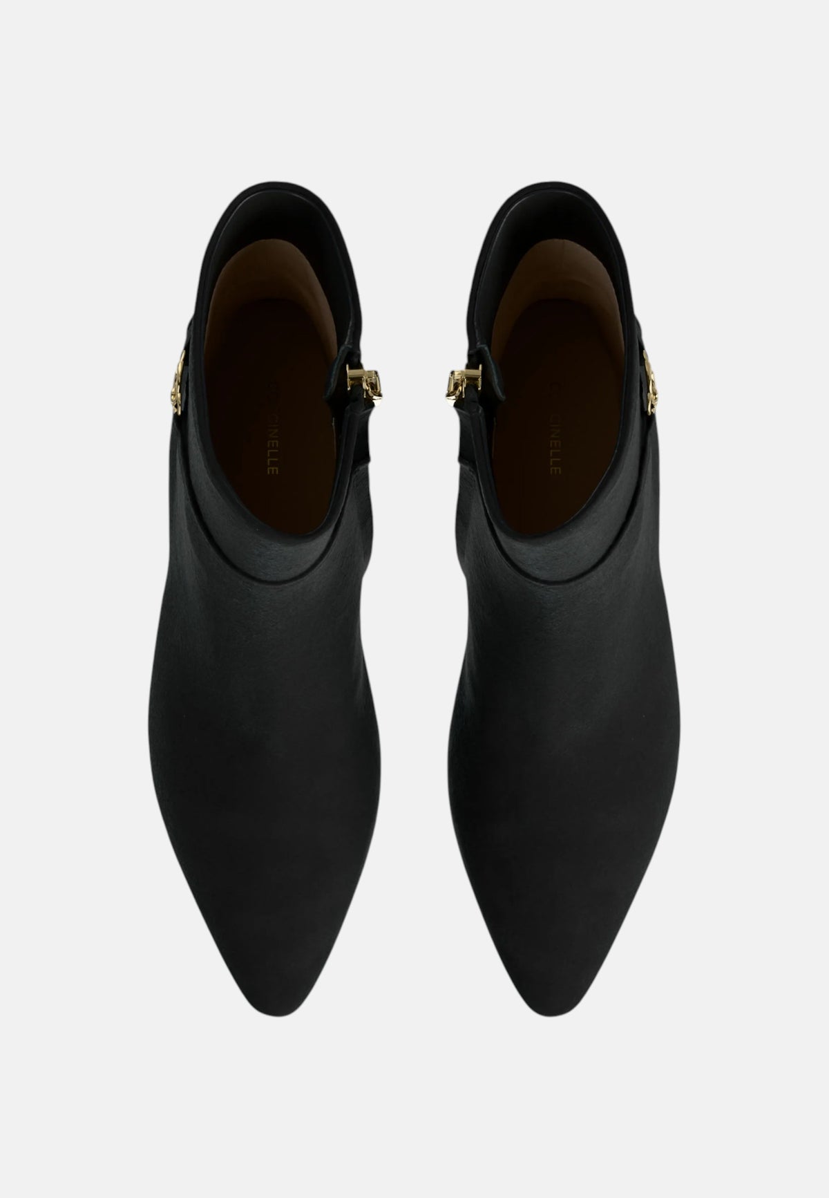 Stivaletto Donna Coccinelle In Pelle Noir