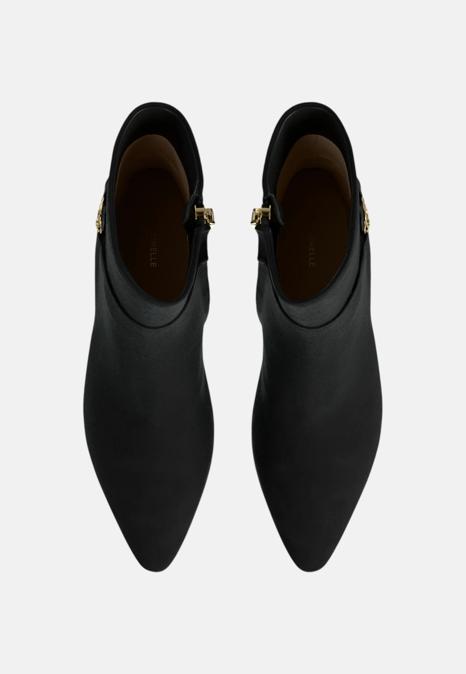 Stivaletto Donna Coccinelle In Pelle Noir