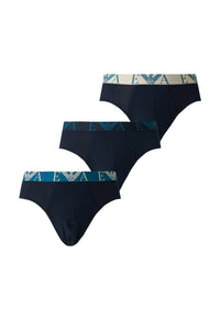 3-Pack Slip Da Uomo Emporio Armani Blu