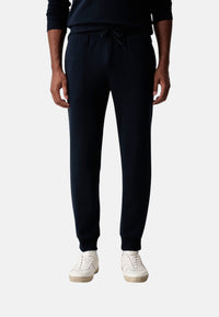 Emporio Armani Tuta sportiva con stampa Armani Blue