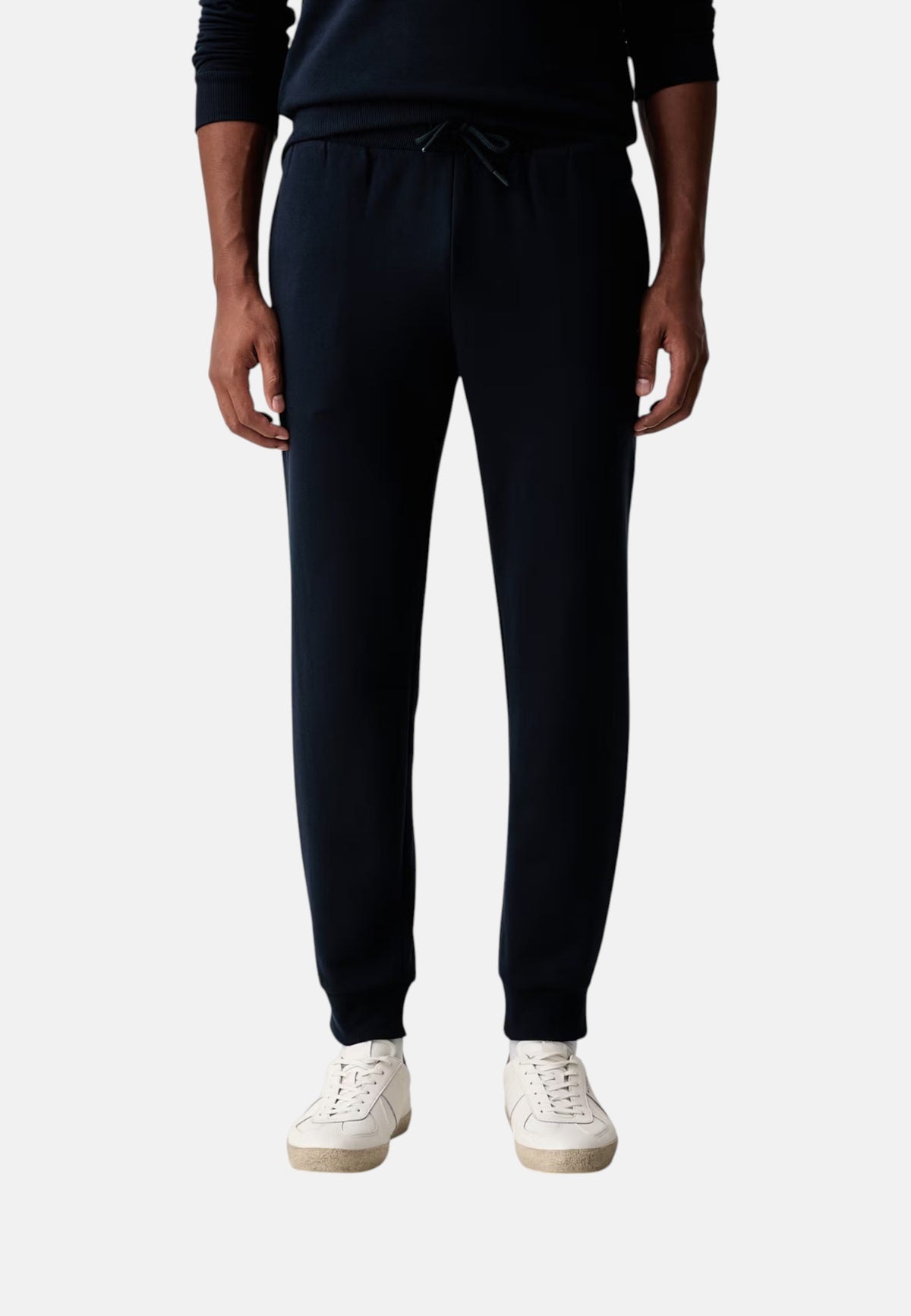 Emporio Armani Tuta sportiva con stampa Armani Blue
