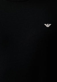Emporio Armani Tuta sportiva con stampa Black
