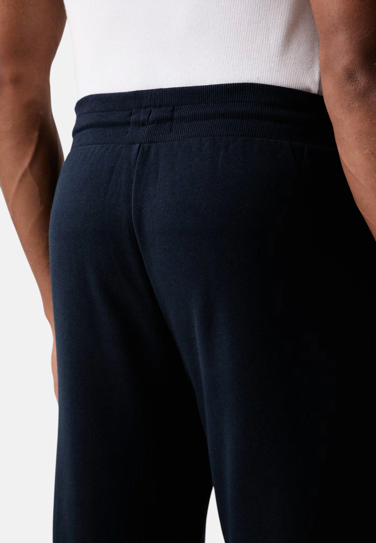 Emporio Armani Tuta sportiva con stampa Armani Blue