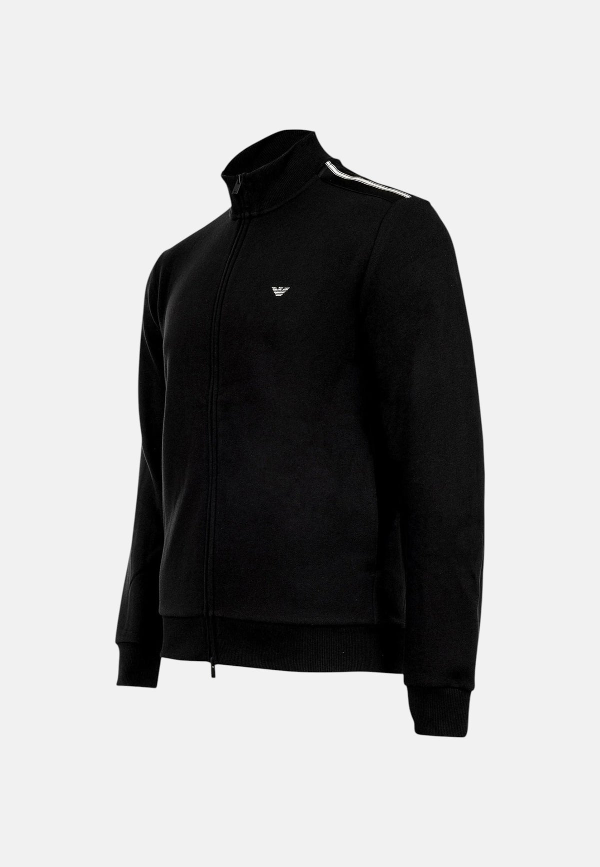 Emporio Armani Tuta sportiva con stampa Black