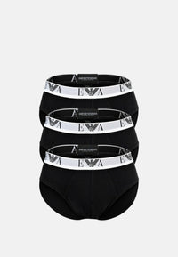 3-Pack Slip Uomo Emporio Armani Black/black