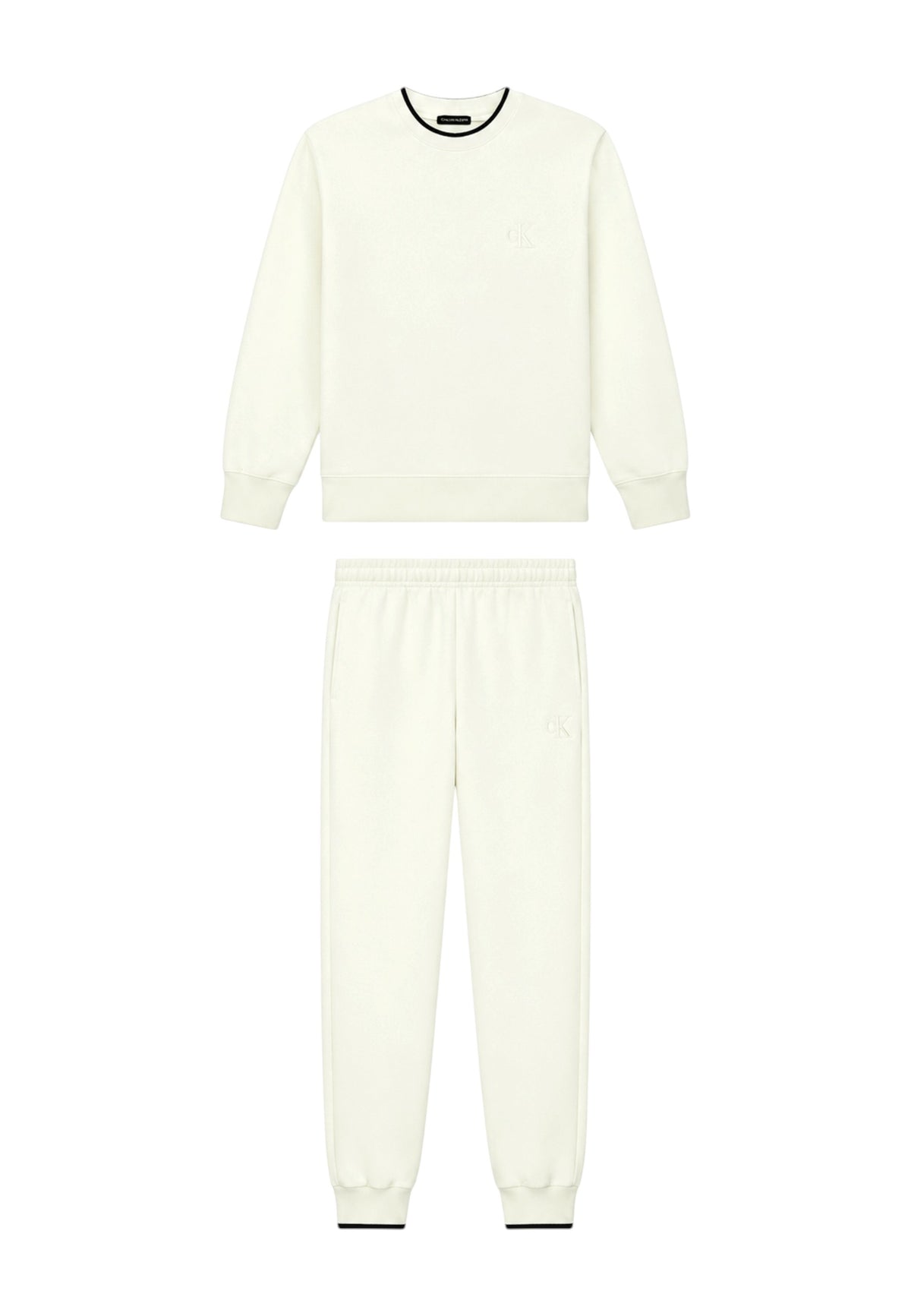 Emporio Armani Tuta sportiva con stampa Da Donna Ivory