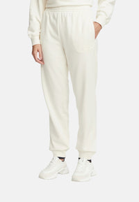 Emporio Armani Tuta sportiva con stampa Da Donna Ivory