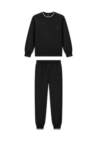 Emporio Armani Tuta sportiva con stampa Da Donna Black