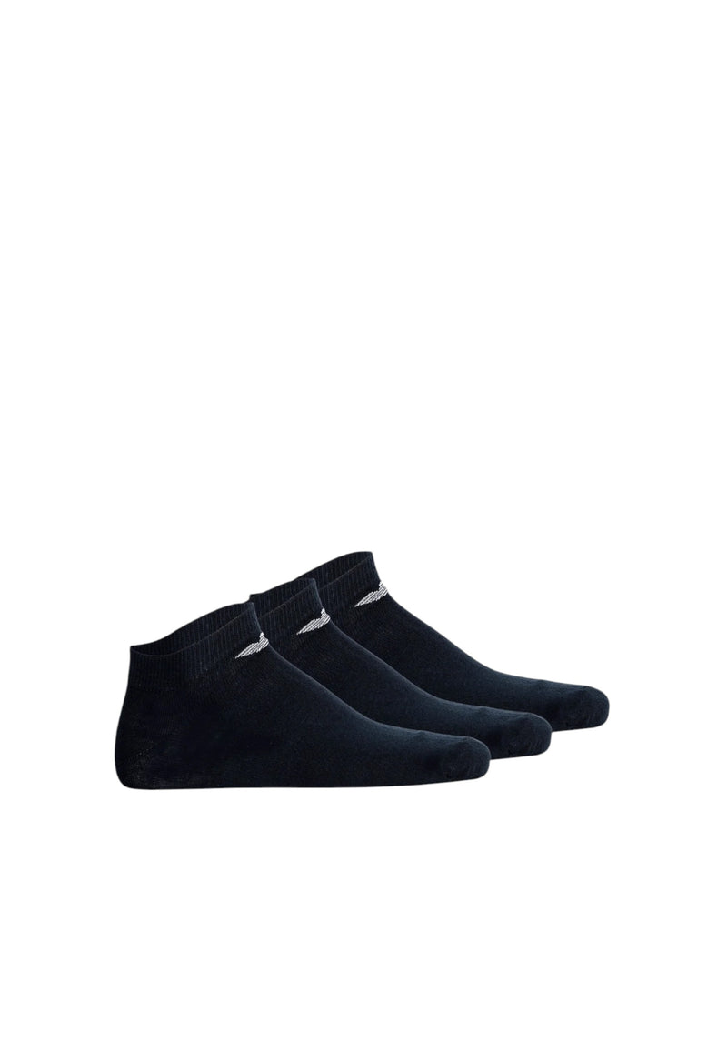 Emporio Armani Calzini con logo (3 paia) Blue/blue/blue