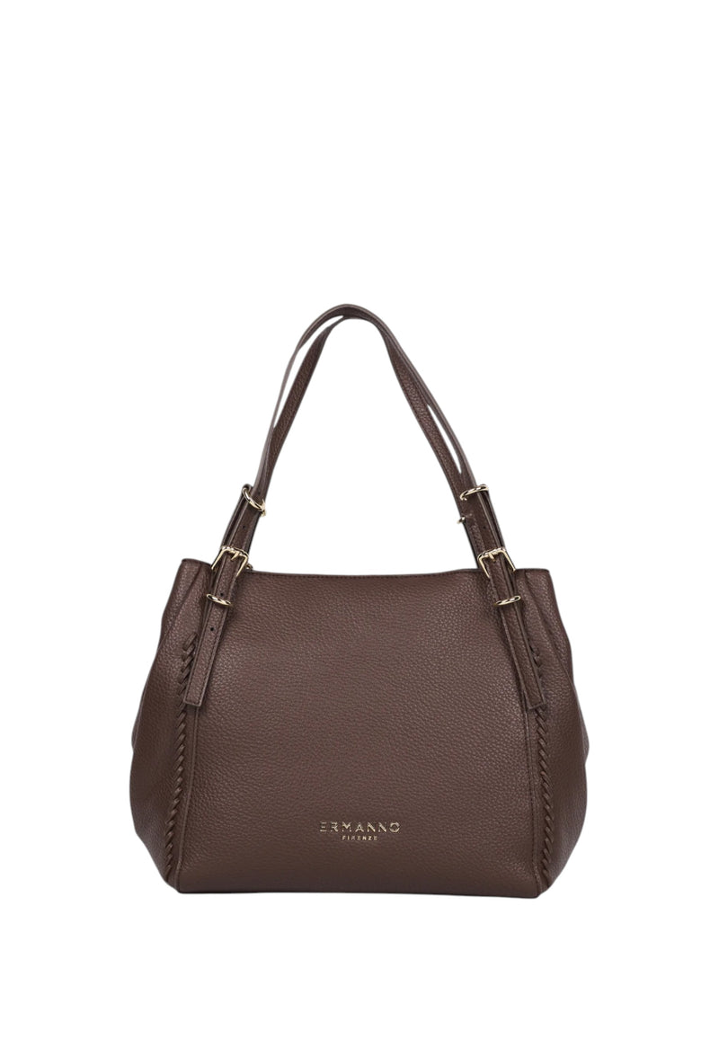 Borsa a Spalla da Donna Ermanno Scervino Dark Brown