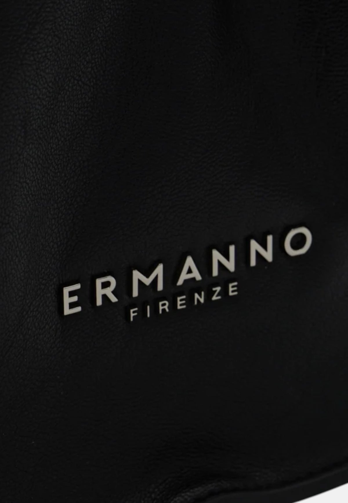 Borsa Shopping In ecopelle Donna Ermanno Firenze. Black