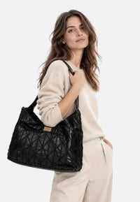 Borsa a Spalla con Tracolla removibile Ermanno Firenze Dark Brown