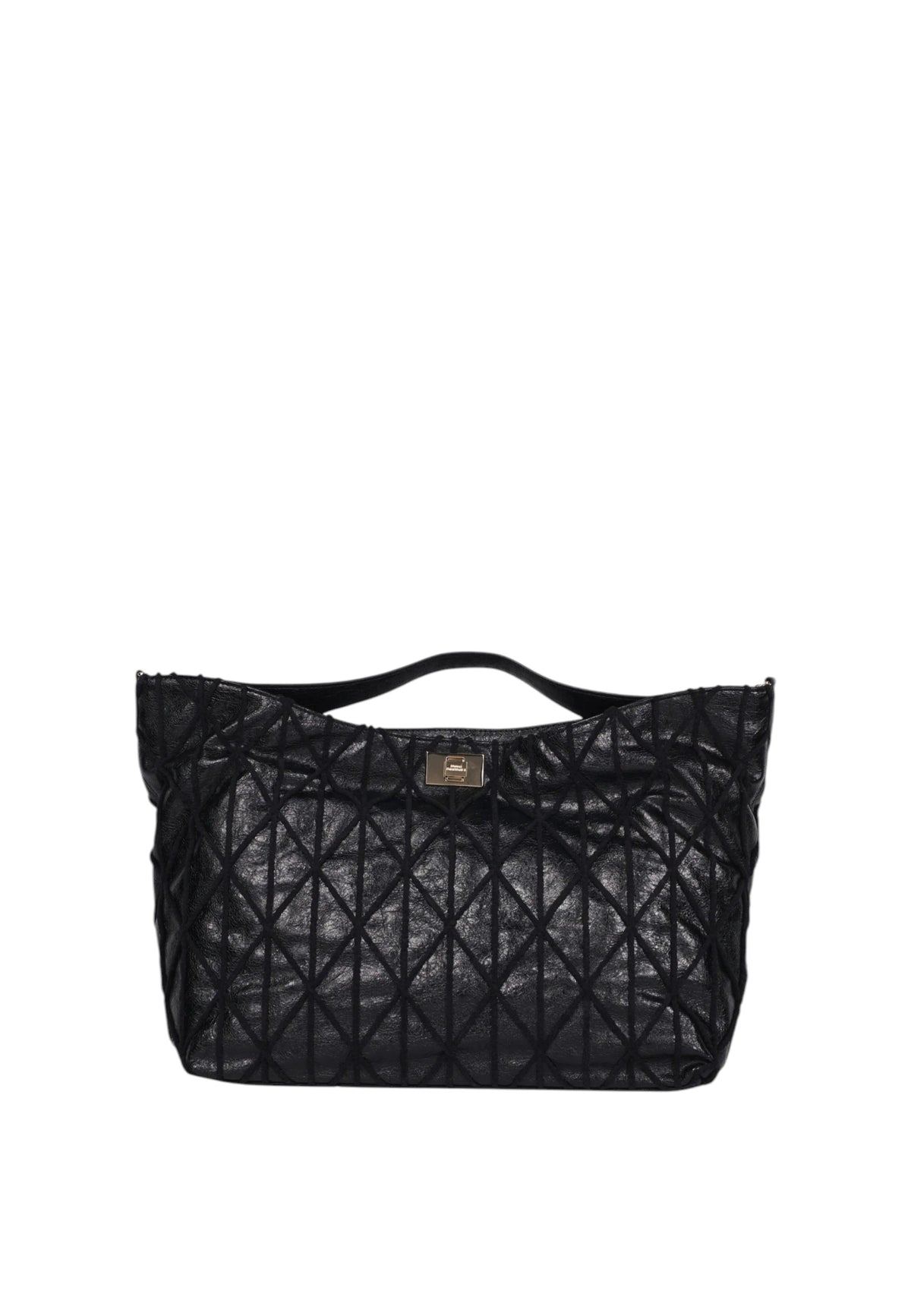 Borsa a Spalla con Tracolla removibile Ermanno Firenze Black