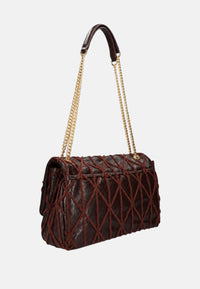 Borsa a Tracolla Da donna Ermanno Firenze Dark Brown