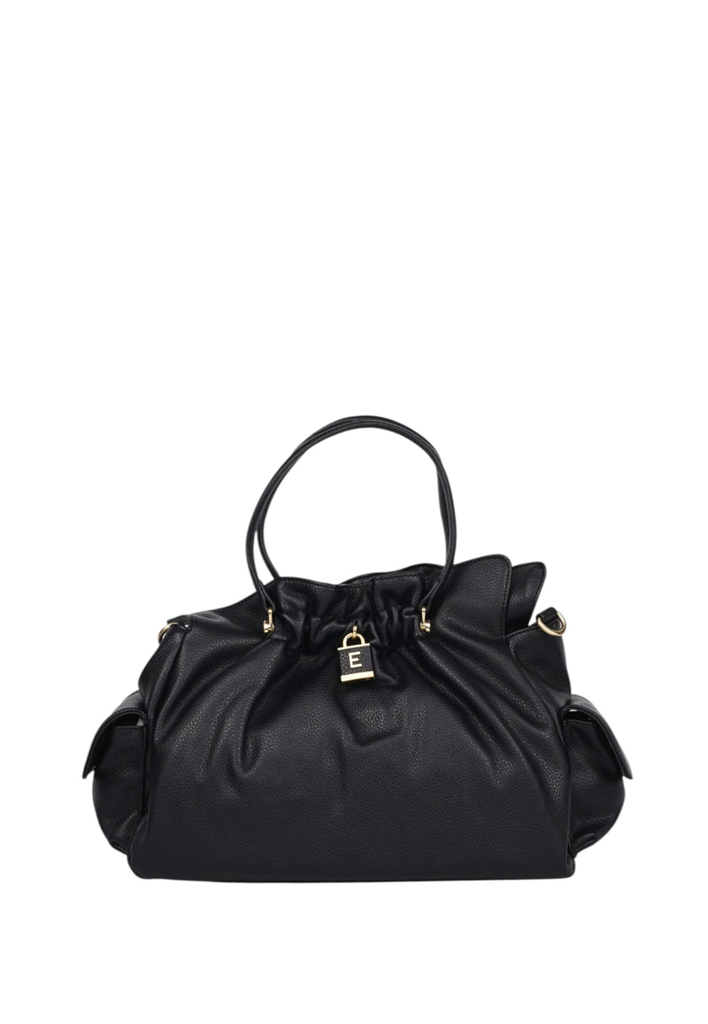 Borsa a tracolla da donna Ermanno Firenze. Black