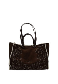 Borsa Tote da Donna Ermanno Firenze Dark Brown