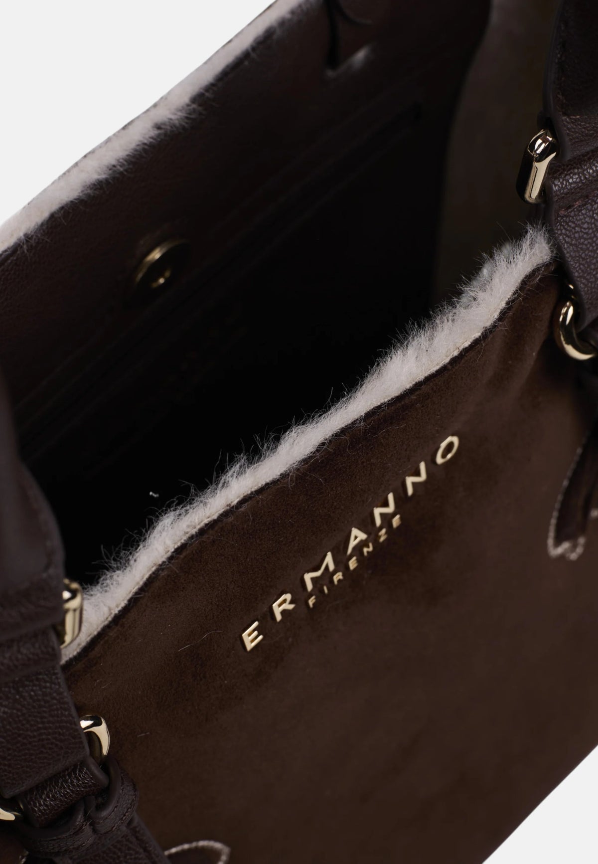 Borsa Tote Donna Ermanno Firenze Dark Brown