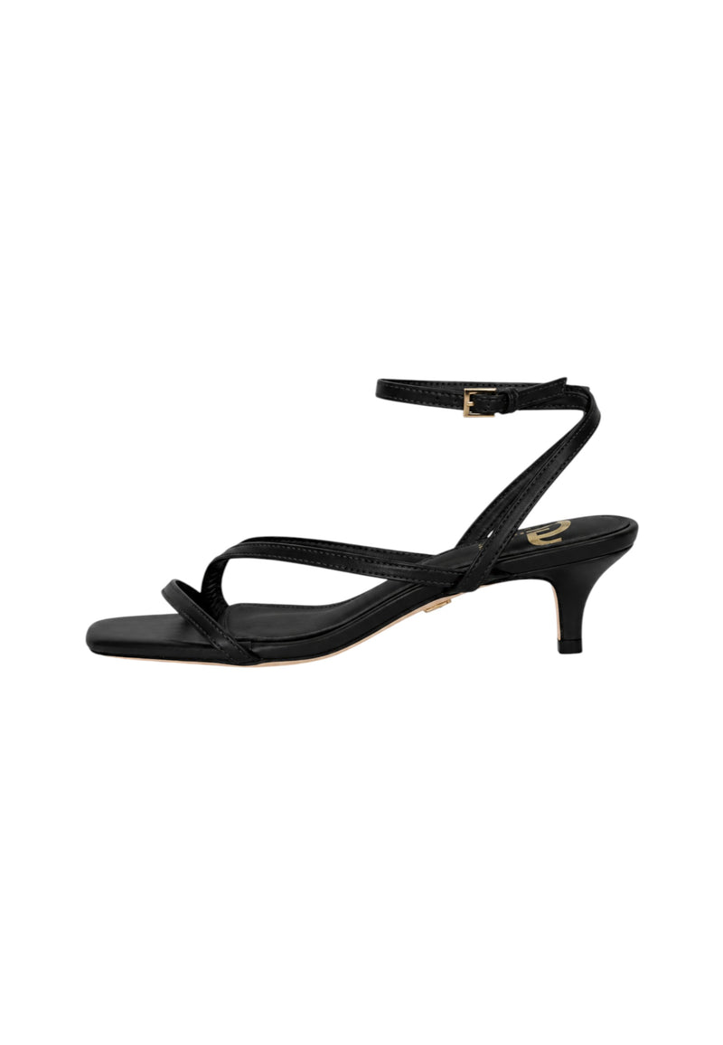Sandali Con Tacchettino Donna Gold&Gold Nero