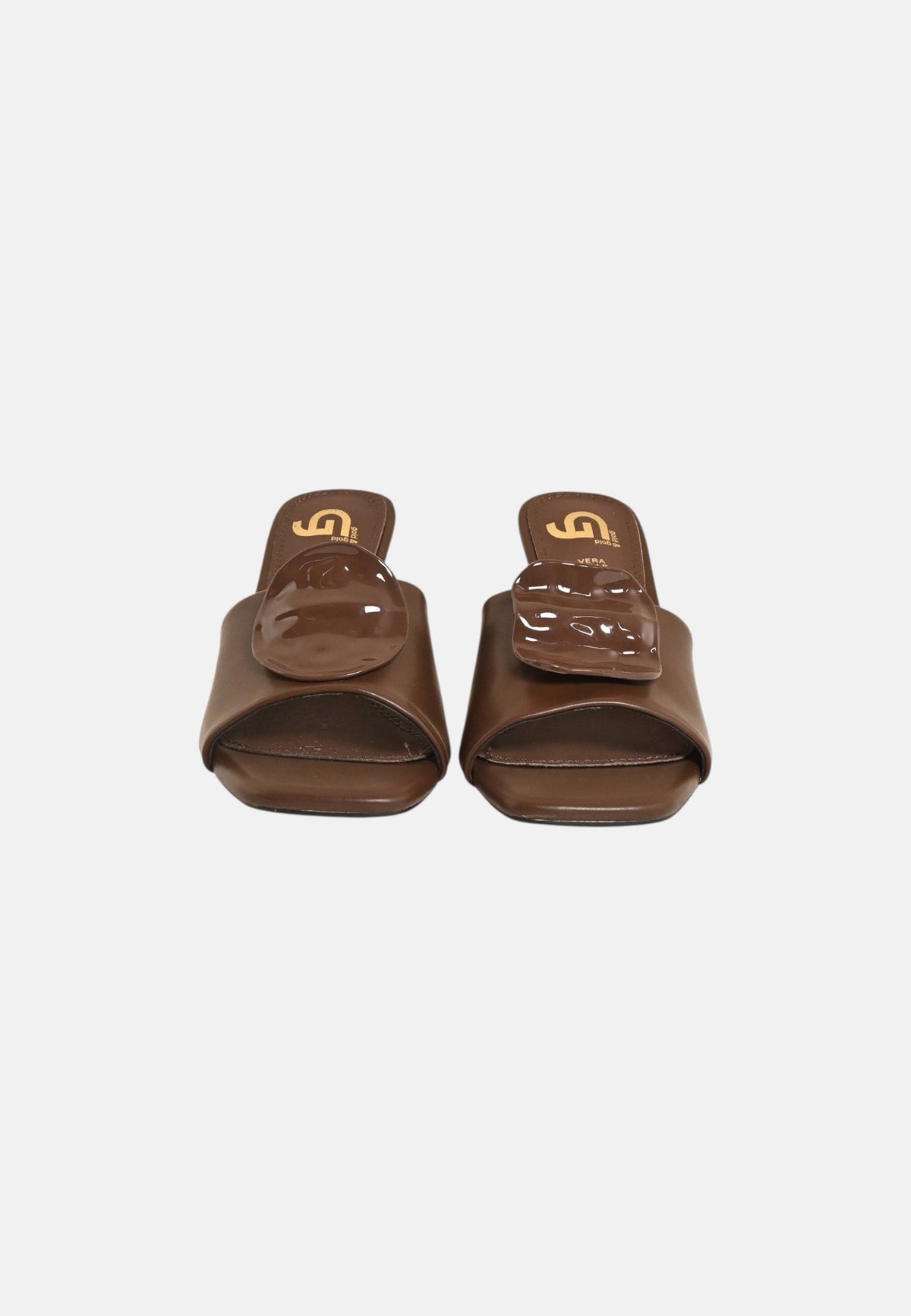 Sandali Con Tacchettino Donna Gold&Gold Caffe