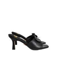 Sandali Con Tacchettino Donna Gold&Gold Nero