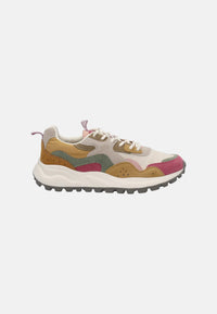 Sneakers in Pelle Donna Gold&Gold Verde