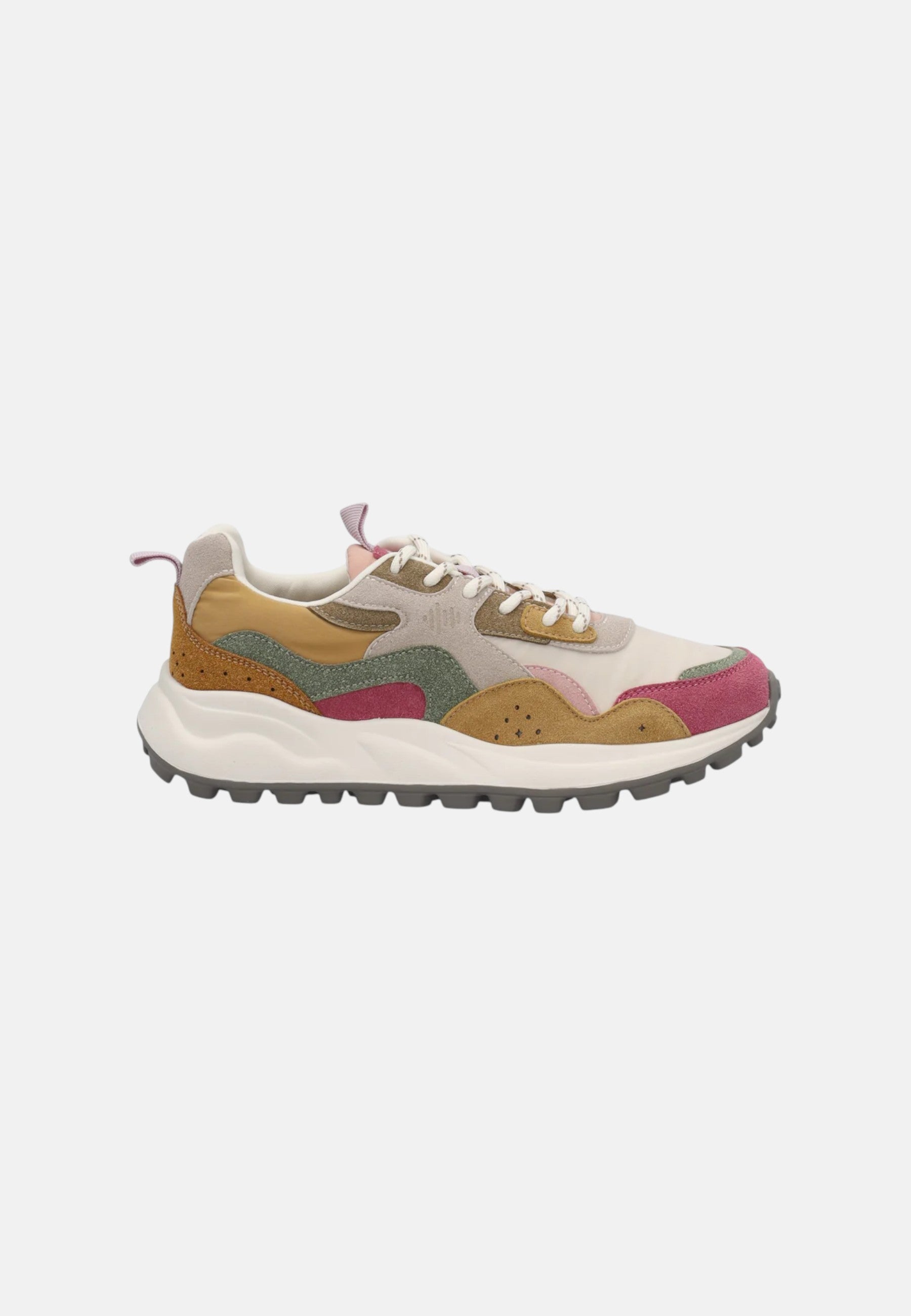 Sneakers in Pelle Donna Gold&Gold Verde