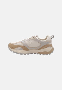 Sneakers in Pelle Donna Gold&Gold Camel
