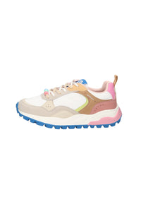Sneakers in Pelle Donna Gold&Gold Bianco